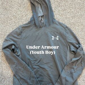 Under Armour Youth Boy's Loose Fit Hoodie in Size Large
